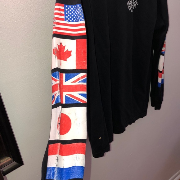 Hypeland Worldwide flags long tee - Picture 2 of 3